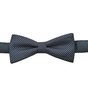 Claiborne Black And Silver Bowtie